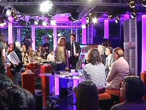 Michel Field en tournage à Marie-de-Champagne (Troyes)