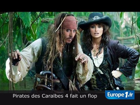 Pirates des Caraïbes 4 fait un flop