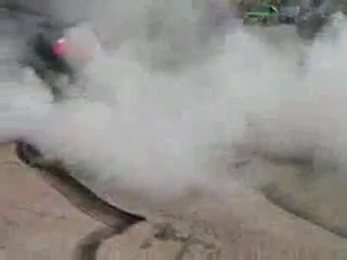 BMW M3 Burnout