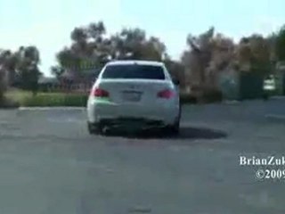 BMW E60 M5 Burnout