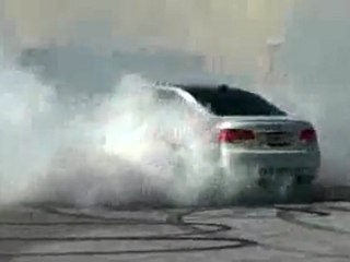 BMW E92 M3 burnout