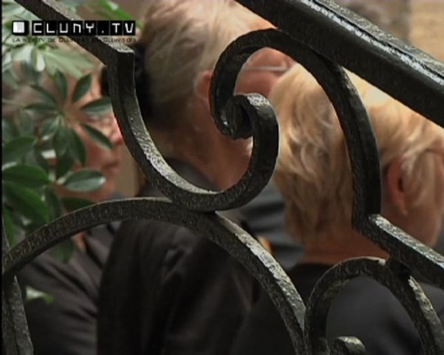 Concert dans l'escalier
