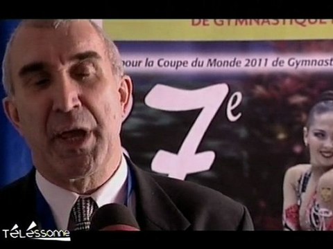 Tournoi international de gymnastique à Corbeil-Essonnes