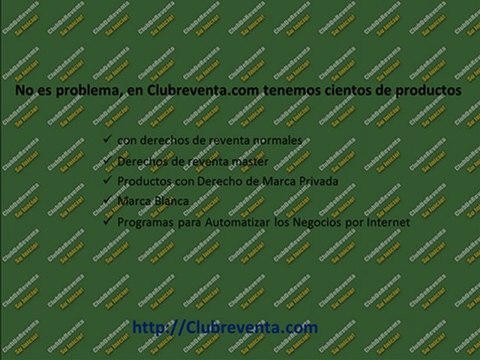 Ganar Dinero Con Los Derechos de Reventa