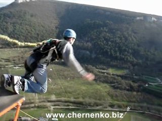 Мой прыг в Качи - Кальоне (высота 100 метров)