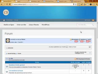 Intégrer le Forum plugin Simple Press dans votre Wordpress