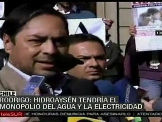 Lucha contra monopolio hidroeléctrico en Chile