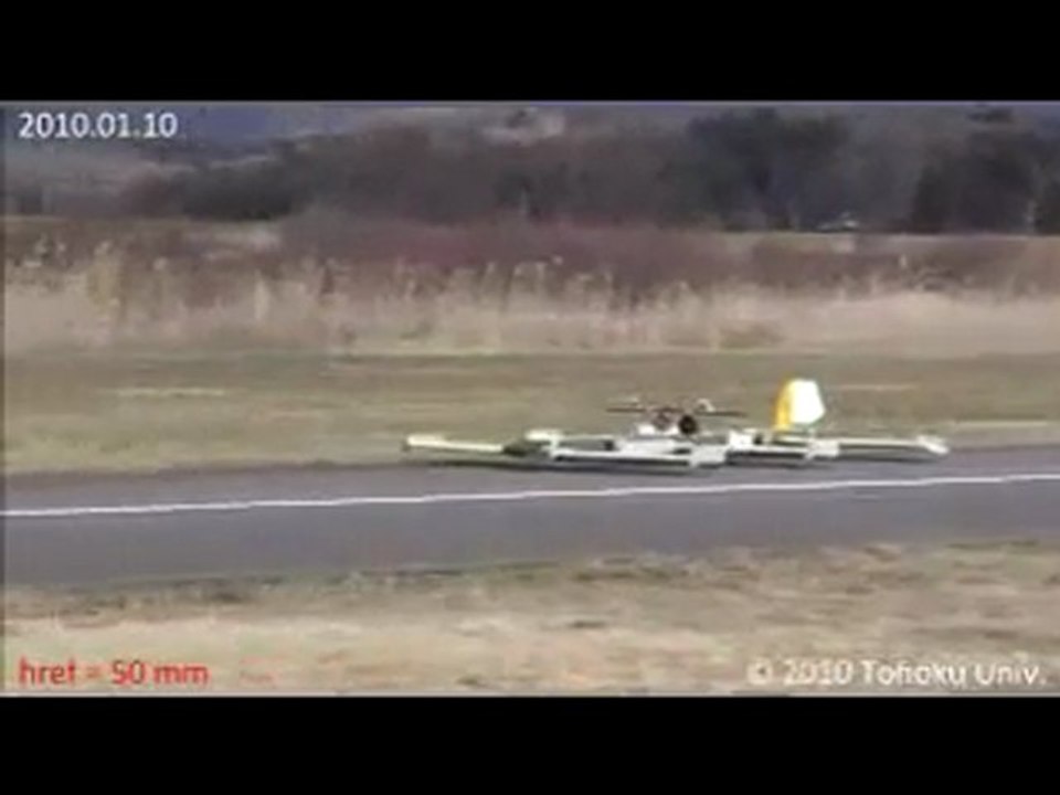 Robot Vehicle Levitates On Air Cushion