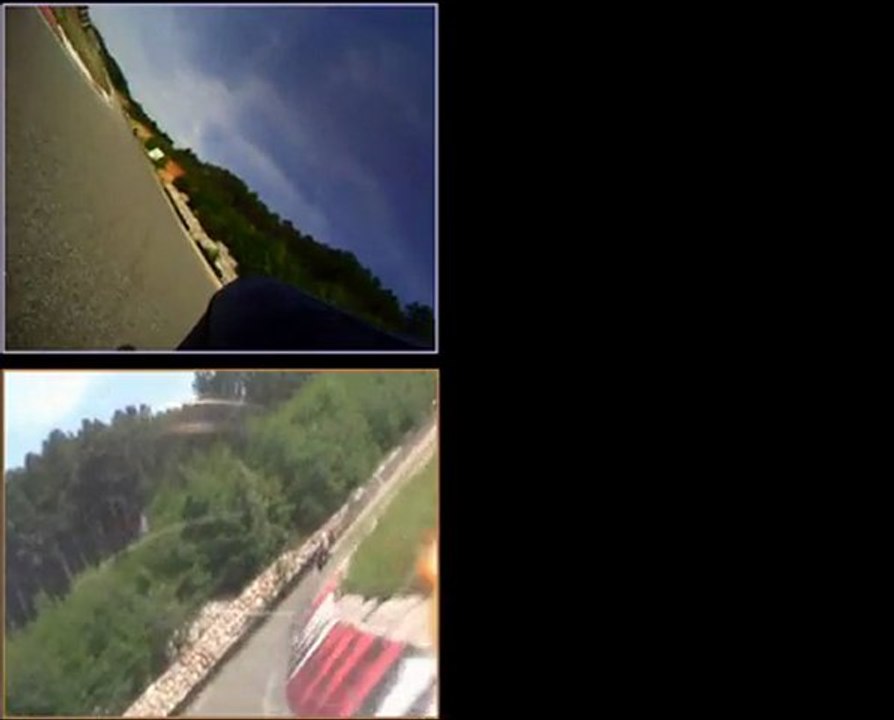 Circuit d'Alès avec le moto club du pôle mécanique le 10/05/2011