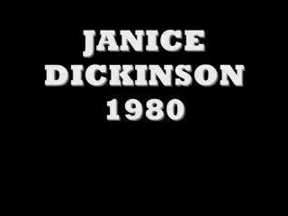 WHO IS: JANICE DICKINSON (1980)