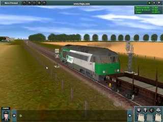 trainz  BB A1A68000 Fret + wagon plat
