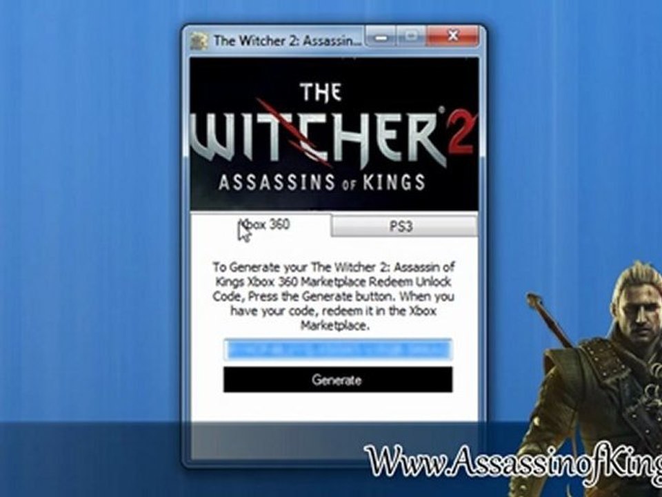 Downlaod The Witcher 2 Assassin of Kings DLC Code Generator For Free