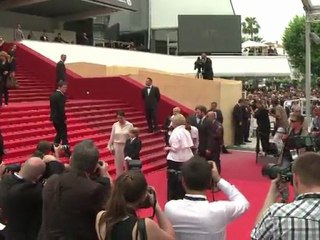 Cannes: l'équipe du film autrichien "Michael" monte les marches