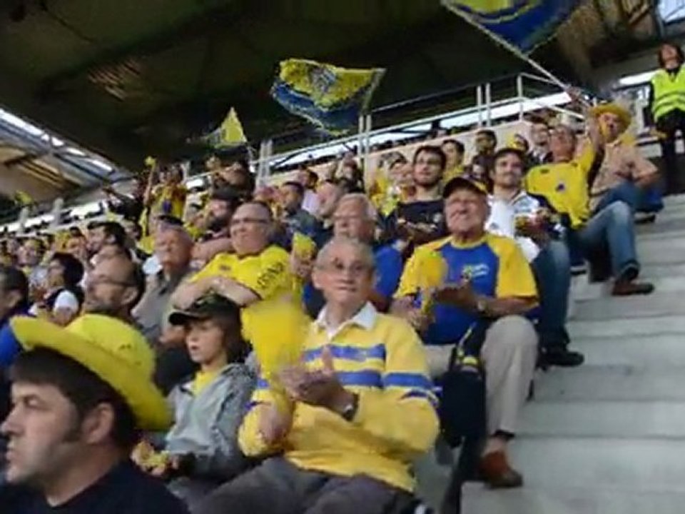 Ambiance autour du match de barrage du Top 14  ASMCA - BOPB