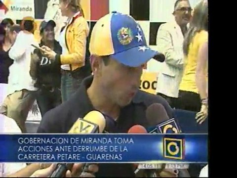 Trancada Petare-Guarenas