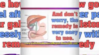 gallstone remedy - gallstone attack diet - gallstone treatment diet