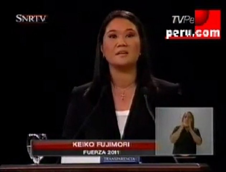 Keiko - La Política del chorreo ha sido un fracaso