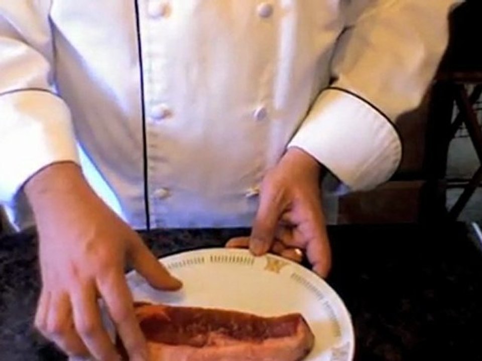 Picking a NY Strip Steak