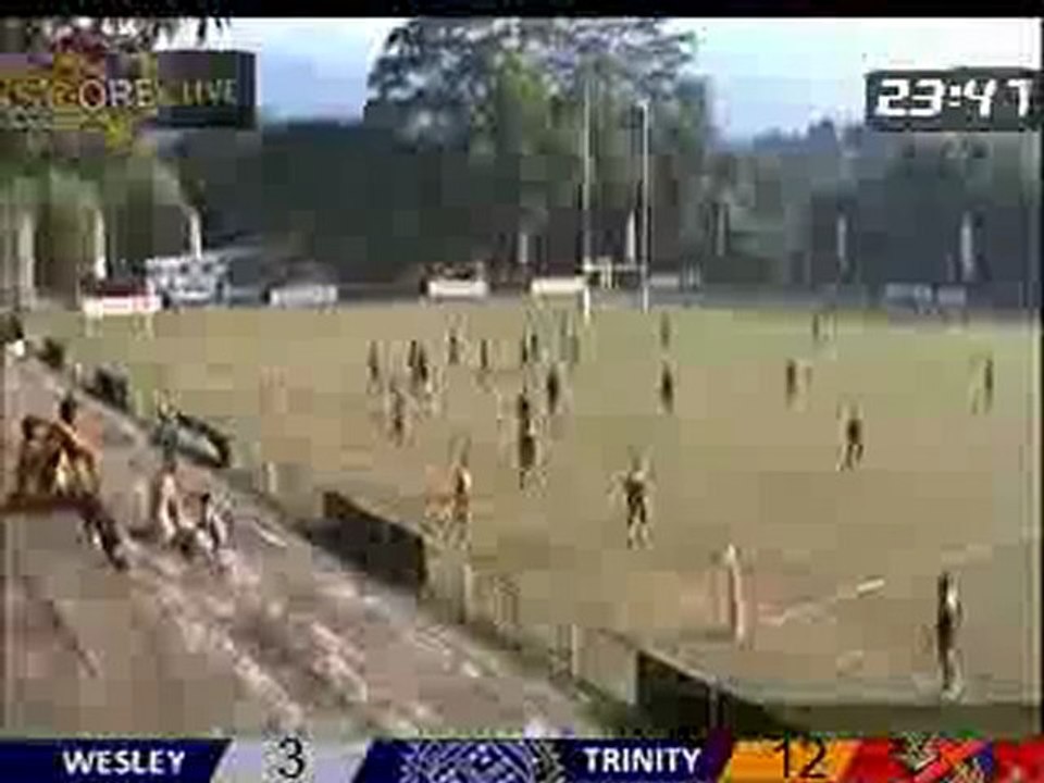 Trinity v Wesley - First Half
