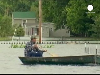 Mississippi in piena, sbloccate chiuse in Lousiana