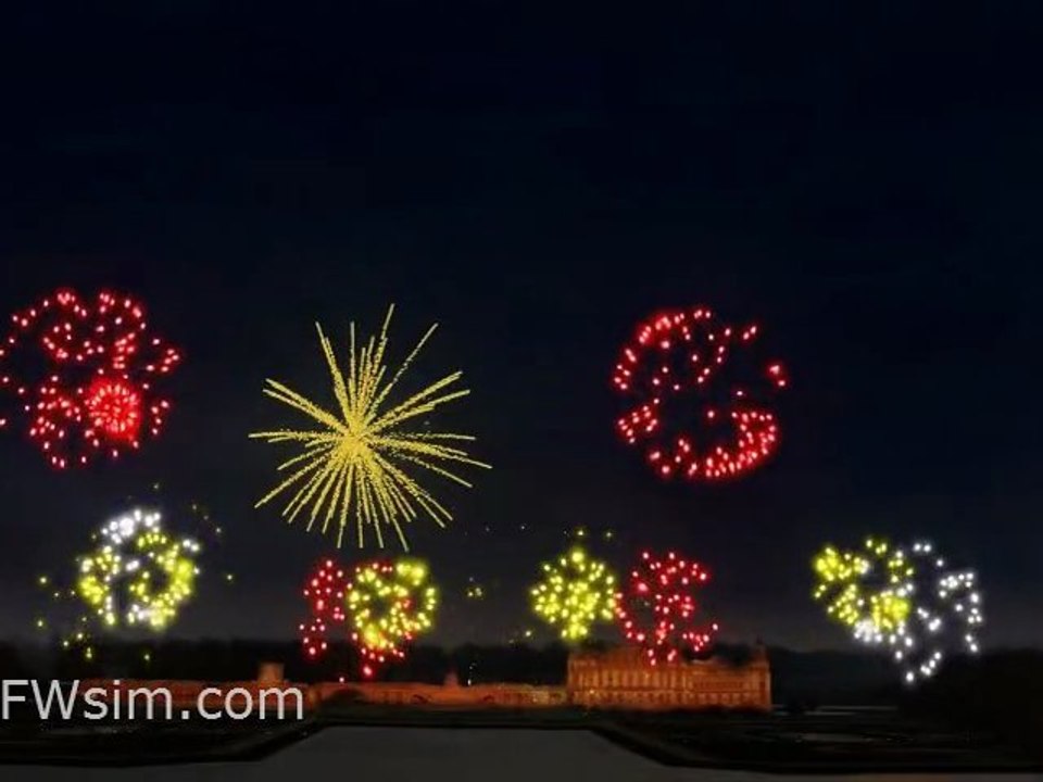 "The fireworks must go on"    FWsim Concours    Feux de Chantilly