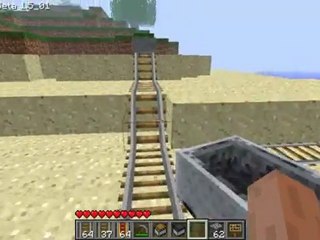 (Tutoriel) Les Minecart et Boosters dans Minecraft