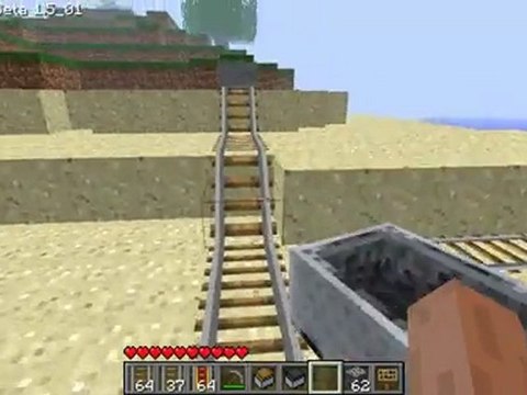 (Tutoriel) Les Minecart et Boosters dans Minecraft