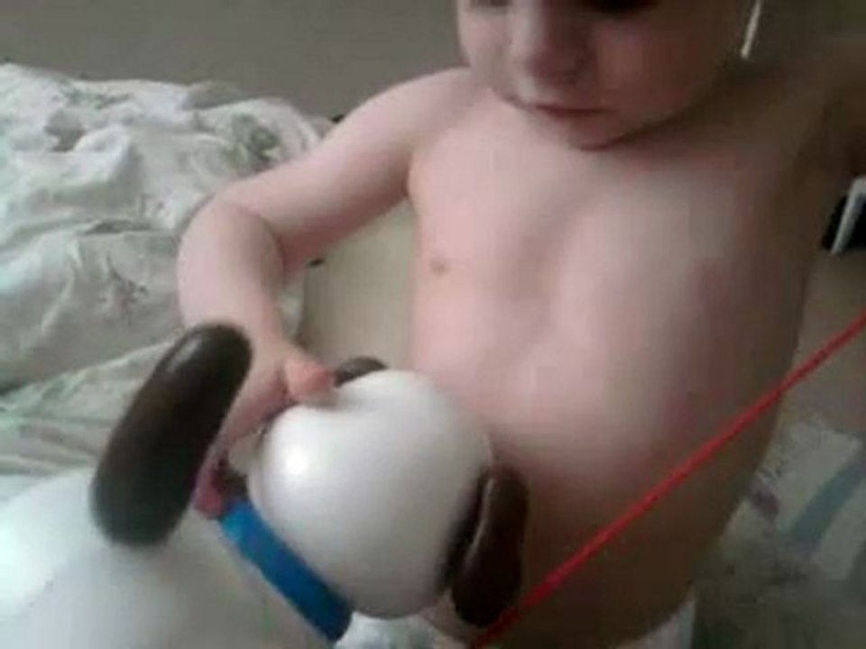 Leker med leksakshunden