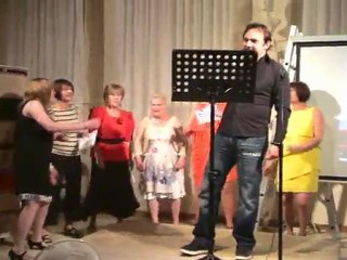 Nicolas et l'Atelier Vocal chantent : " La dernière séance "