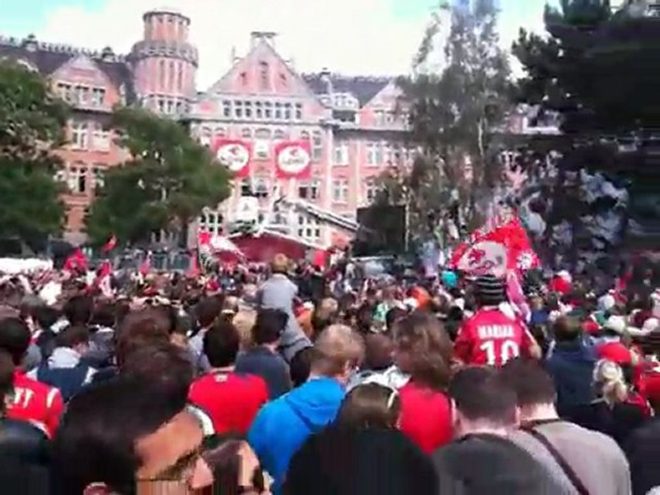 La Coupe de France à Lille avec Martine Aubry, France Bleu Nord