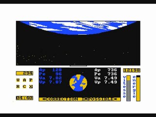 Space shuttle simulator (amstrad cpc) souvenirs