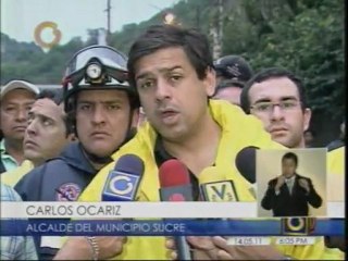 Petare-Guarenas trancada