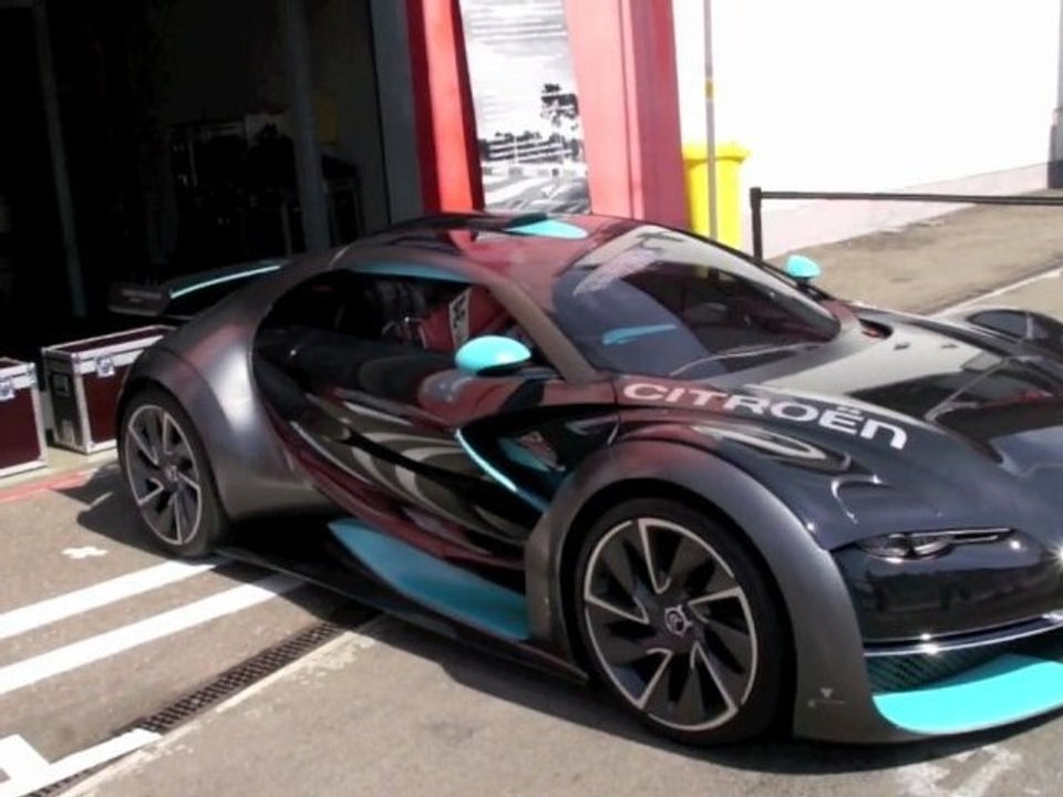 Citroën Survolt sur le circuit de  Zolder