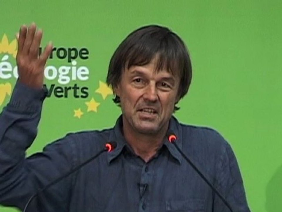 Nicolas Hulot, primaires EELV