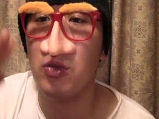 オリジン「とんとろエビフライ弁当大盛」で夕飯動画110515その3