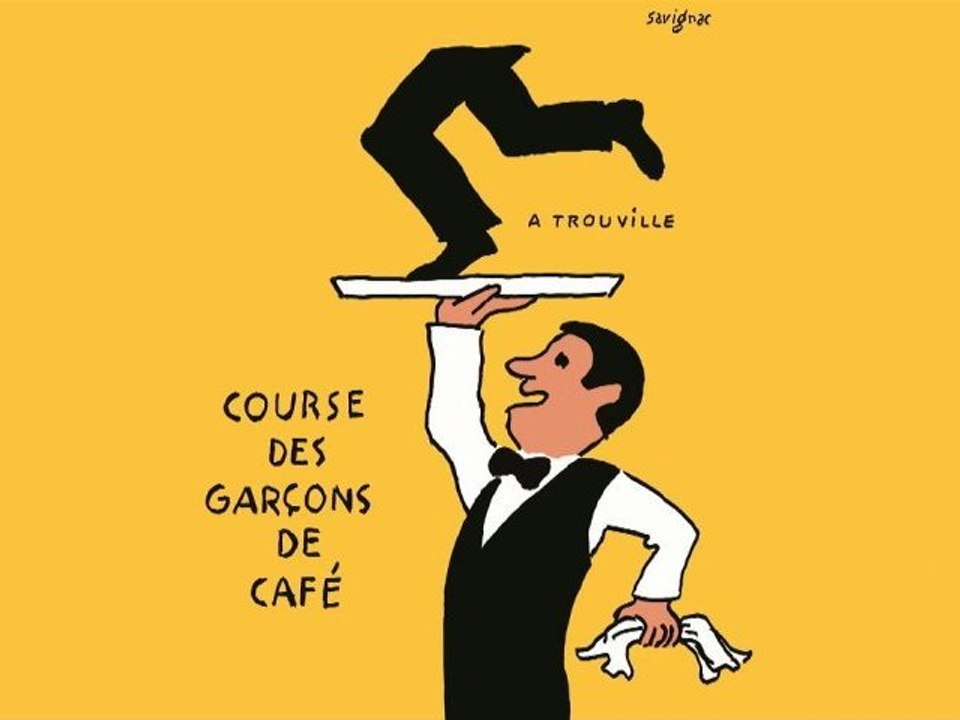 Trouville-sur-Mer : 3ème Edition de la Course des Garçons de Café / 1ère partie