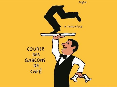 Trouville-sur-Mer : 3ème Edition de la Course des Garçons de Café / 1ère partie