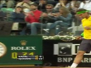 Djokovic sigue invicto y destrona a Nadal, también en Roma