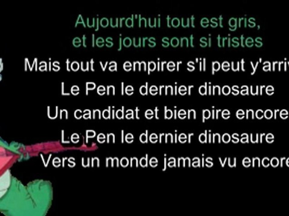 Le Pen le dernier dinosaure
