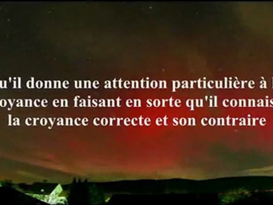 Le mépris de la croyance Shaykh Salih al Fawzan