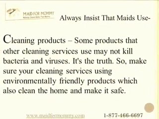 Assessing Your NJ Maid Service
