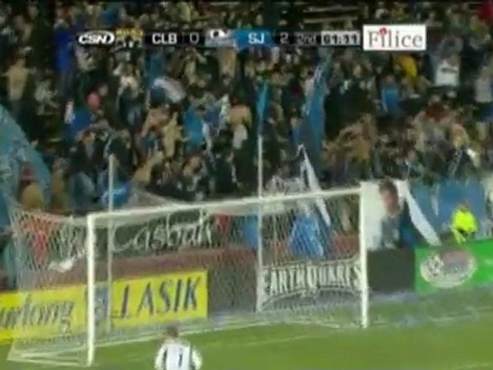 San Jose holt Sieg gegen Columbus