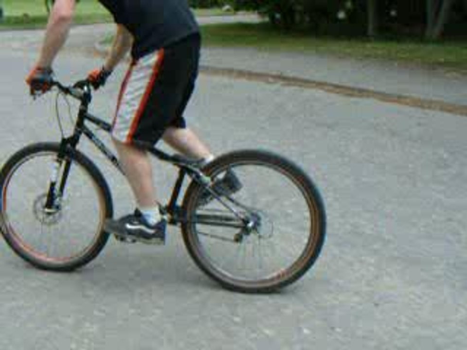 manual sur la roue avant