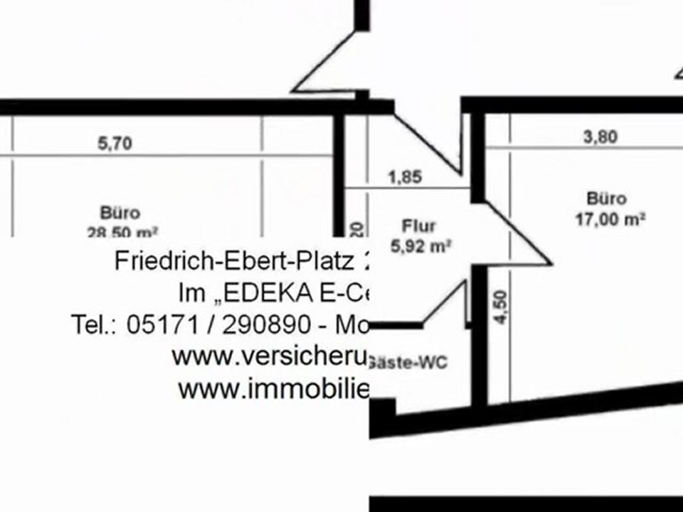 Bürofläche in peine-fußgängerzone