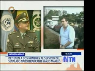 Capturan enlaces de Makled