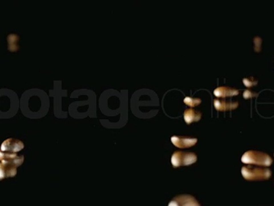 Coffee Beans falling footage_007720_0