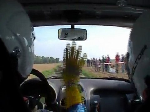 rallye muguet 2011 ES2 camera embarquee 206 A6K fleury/batté