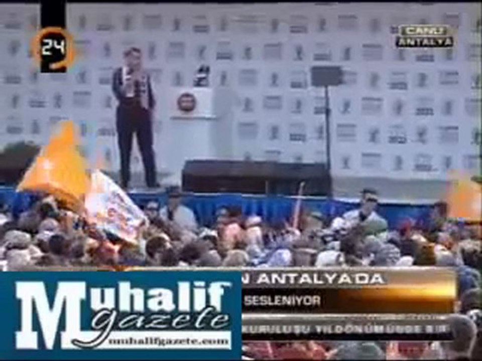 Erdoğanın prompterı bozulursa...