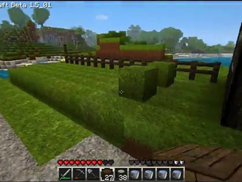 Let's Play Minecraft #227 [Deutsch] [HD] - Feld- und Flussarbeiten