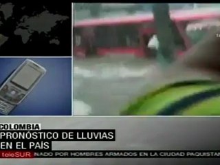 Meteorología prevé que continúe lloviendo en Colombia